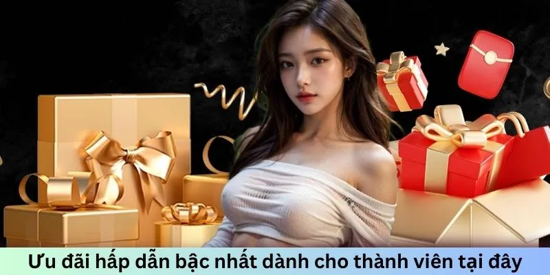 Ưu đãi hấp dẫn bậc nhất dành cho thành viên tại đây