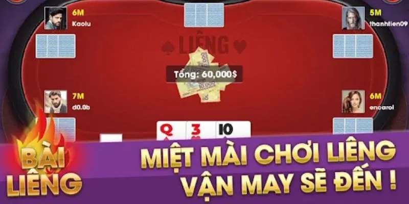 Chinh phục game bài Liêng ăn ngay vận may mỗi ván